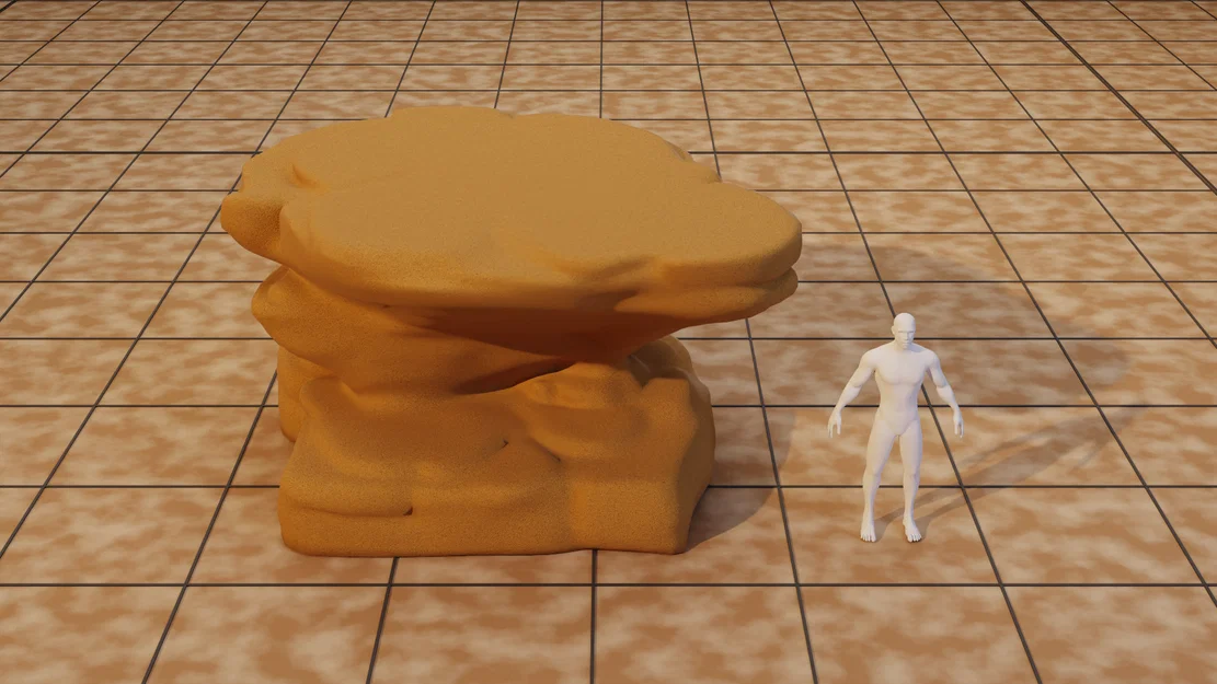 Bộ Mô Hình Địa Hình Đá Sa Thạch (Sandstone Rock Terrain Pack) - Image 7