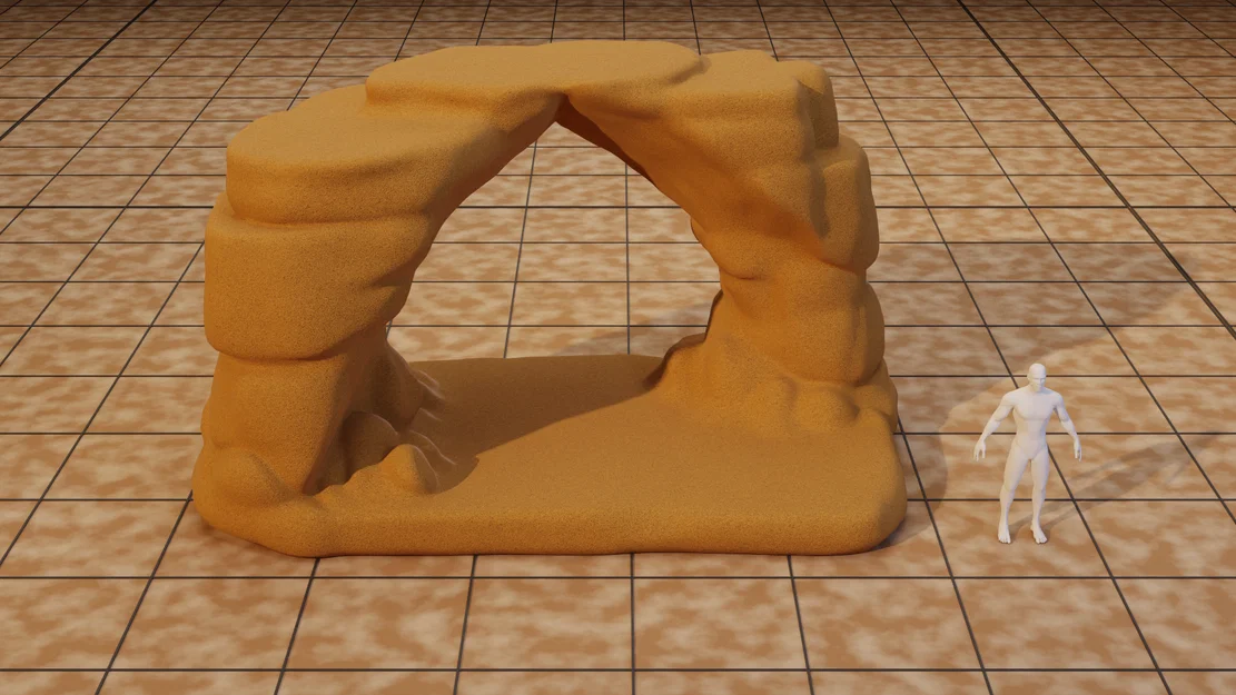 Bộ Mô Hình Địa Hình Đá Sa Thạch (Sandstone Rock Terrain Pack) - Image 8