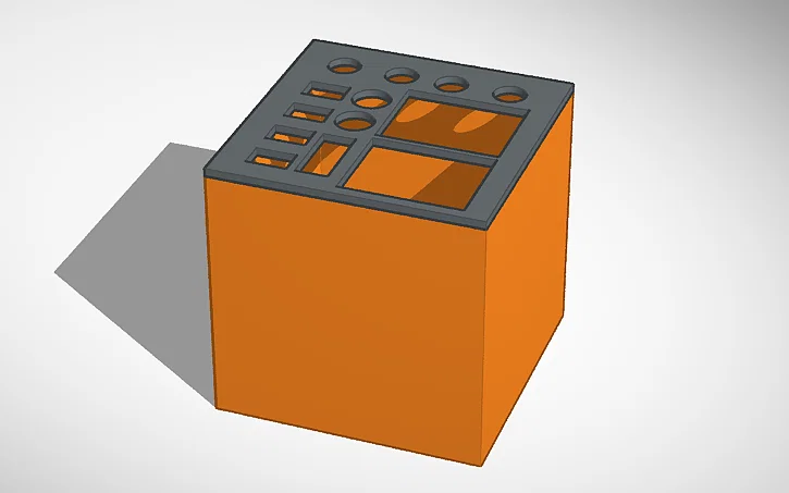 Khay Đựng Đồ Văn Phòng Đa Năng In 3D (Office Pen Holder) - Image 1