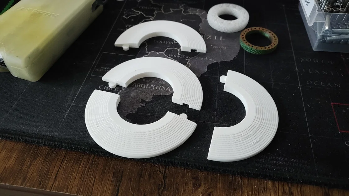 (Parametric) Nắp che ống / Mặt bích / Rosette / Ốp trang trí - Image 1