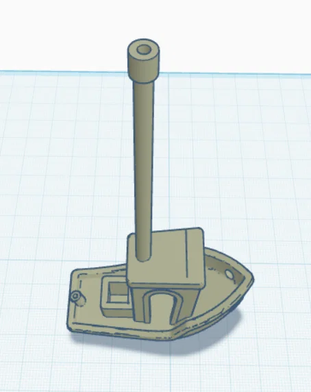 Mô hình thuyền Benchy biến tấu với ống khói siêu dài độc đáo - Image 1
