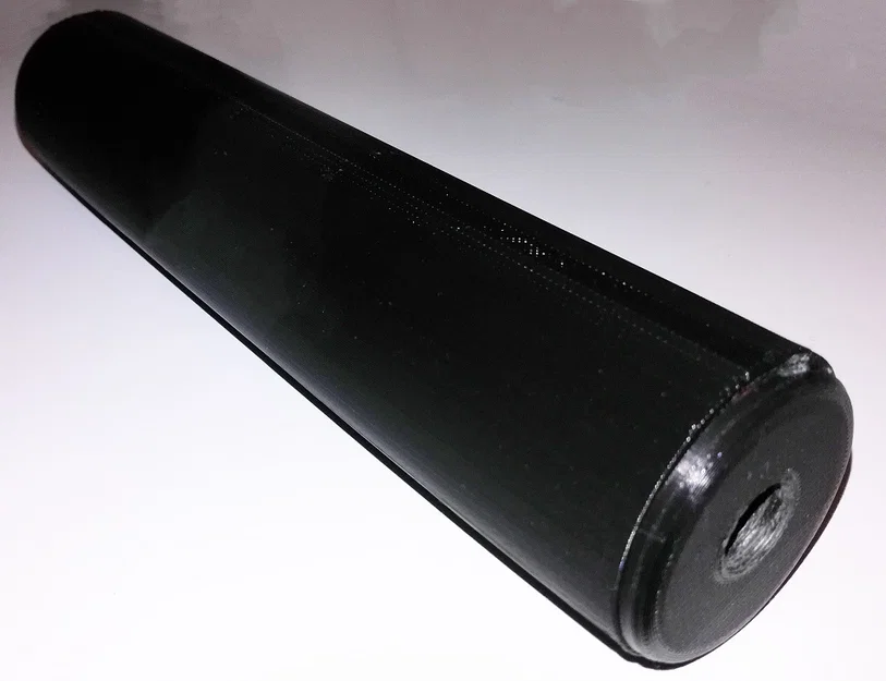 Bộ giảm thanh súng hơi (Air Rifle Suppressor) - dùng cho nỉ hoặc mút - Image 1