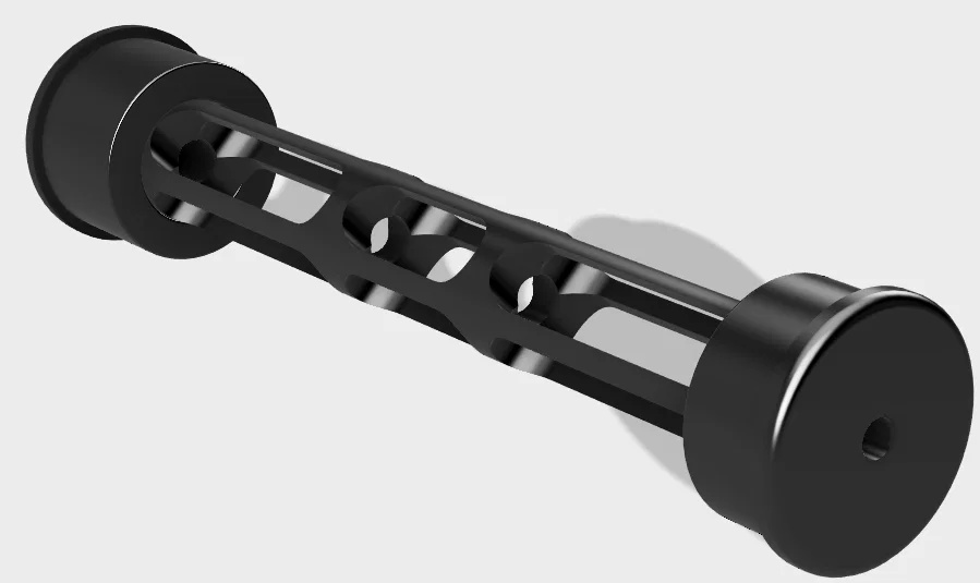 Bộ giảm thanh súng hơi (Air Rifle Suppressor) - dùng cho nỉ hoặc mút - Image 4