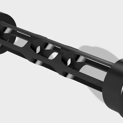 Bộ giảm thanh súng hơi (Air Rifle Suppressor) - dùng cho nỉ hoặc mút