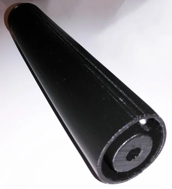 Bộ giảm thanh súng hơi (Air Rifle Suppressor) - dùng cho nỉ hoặc mút - Image 11