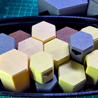 HexiVault Parametric Mini Case - Hộp Đựng Mini D&D Tùy Chỉnh