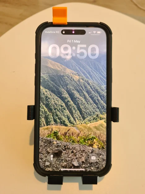 Giá đỡ iPhone 17 Pro Max gắn xe máy – Tương thích ốp ESR - Image 3