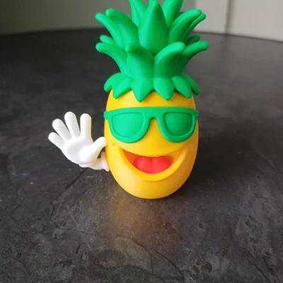 Mô hình quả dứa nhiệt đới Tropical Pineapple 5