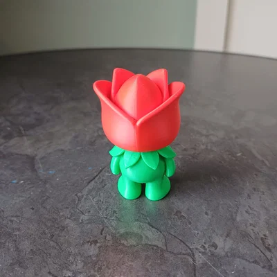 Mô hình Cute Tulip Buddy - Đồ trang trí bàn làm việc đáng yêu