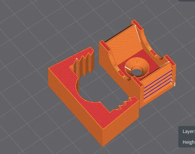 Giá đỡ kẹp ống nước đa lớp phi 16 và 20 - Phụ kiện in 3D tiện lợi - Image 3