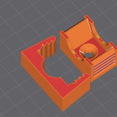 Giá đỡ kẹp ống nước đa lớp phi 16 và 20 - Phụ kiện in 3D tiện lợi