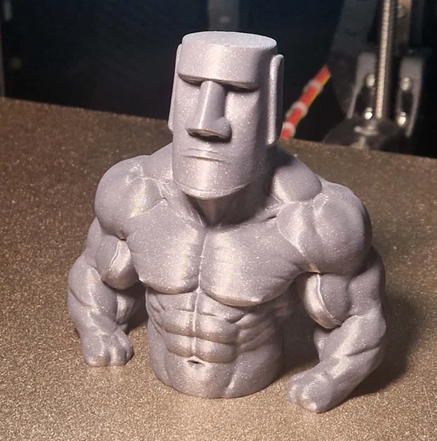 Mô hình Tượng Moai cơ bắp (Muscle Moai) trang trí độc đáo - Image 2
