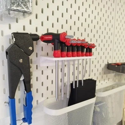 Giá treo cờ-lê/chìa khóa Torx cho bảng Ikea Skådis