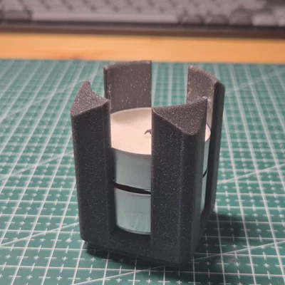 Khay đựng nến Tealight hệ Gridfinity - Gọn gàng và tinh tế