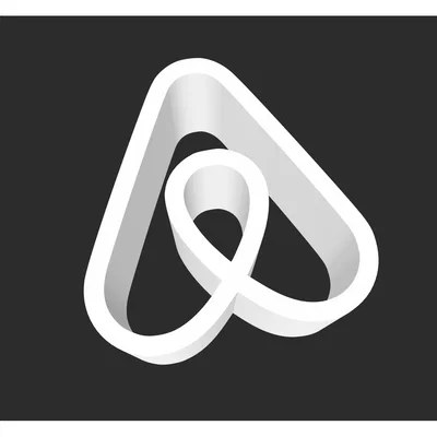 Logo Airbnb (Mẫu in 3D)
