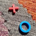 Mô hình trò chơi cờ caro (Tic Tac Toe) mini in 3D bỏ túi - Thumbnail 2