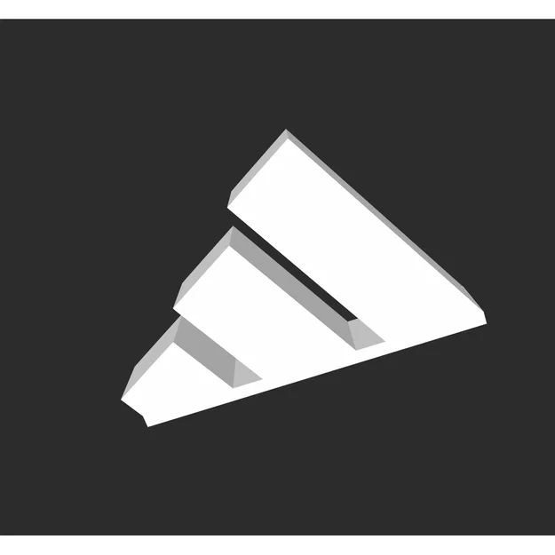 Logo Adidas - Mô hình in 3D - Image 1