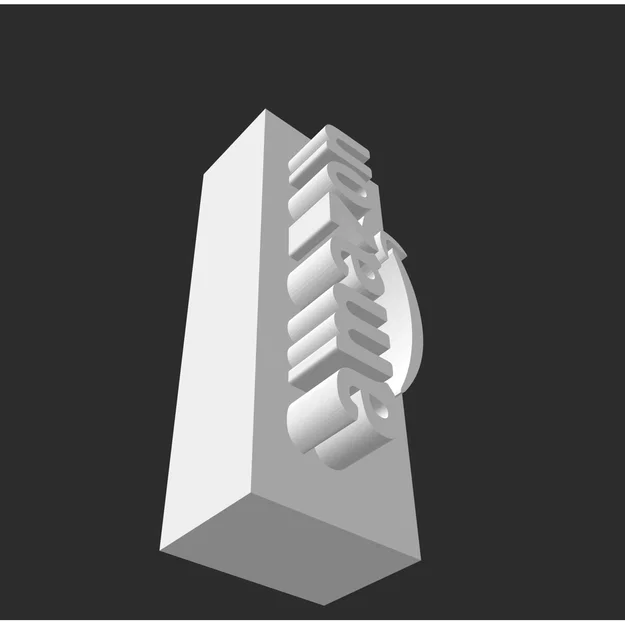Mô hình Logo Amazon in 3D - Image 1