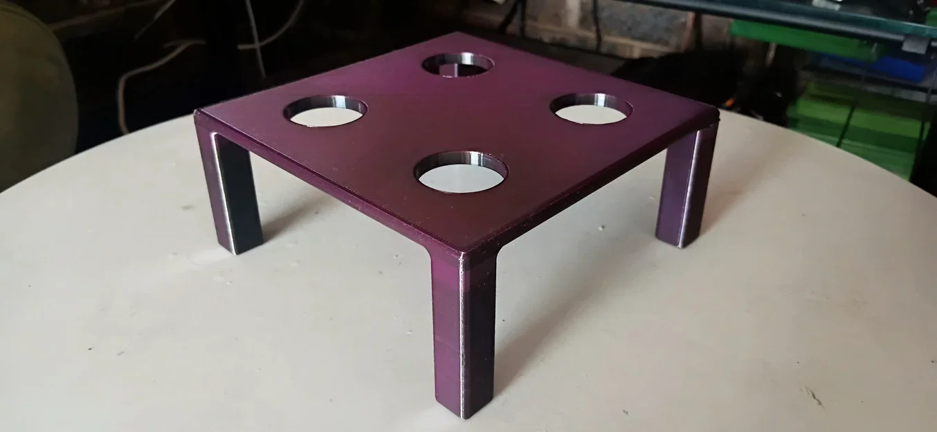 Khay Đựng Ốc Quế Kem 4 Vị Trí - Phụ Kiện In 3D Tiện Dụng Cho Tiệc Tùng - Image 1