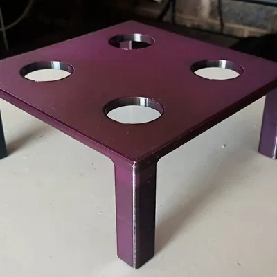 Khay Đựng Ốc Quế Kem 4 Vị Trí - Phụ Kiện In 3D Tiện Dụng Cho Tiệc Tùng