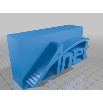Logo Anet in 3D