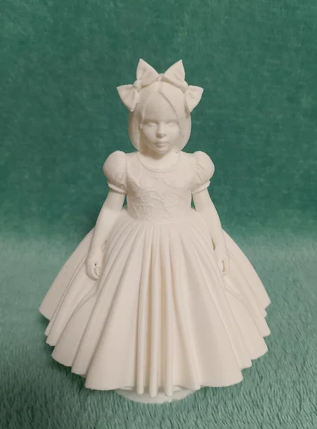 Mô hình tượng Baby Sofia 3D - Trang trí bàn học cực xinh - Image 1