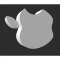 Logo Apple in 3D - Thumbnail 1