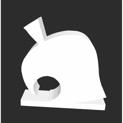 Logo Animal Crossing in 3D