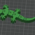 Flexi Gecko – Đồ chơi tắc kè in 3D cử động linh hoạt - Thumbnail 1