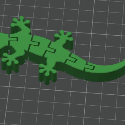 Flexi Gecko – Đồ chơi tắc kè in 3D cử động linh hoạt