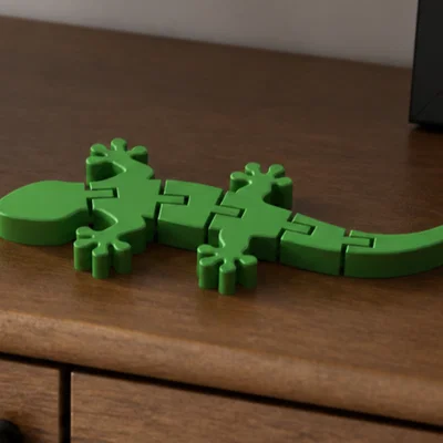 Flexi Gecko – Đồ chơi tắc kè in 3D cử động linh hoạt