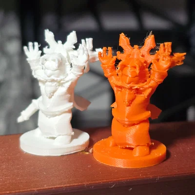 Mô hình thay thế cho board game Warcraft - Brebo T1
