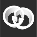 Mô hình Logo Gucci in 3D - Thumbnail 1