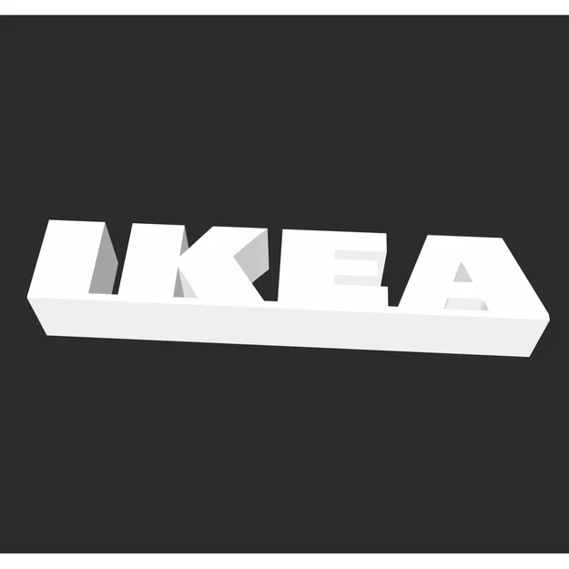 Logo IKEA in 3D - Image 1