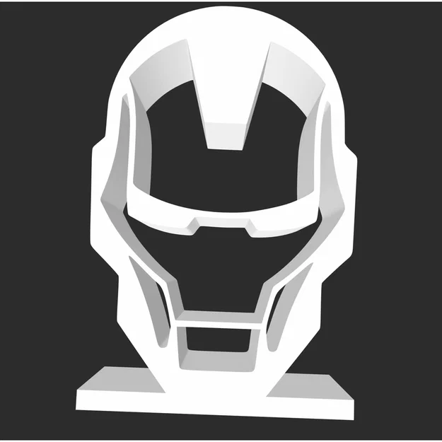 Logo Iron Man in 3D - Image 1