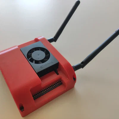 Vỏ case cho NVIDIA Jetson Orin Nano dùng ăng-ten ngoài