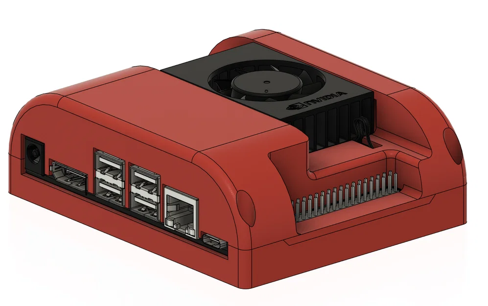 Vỏ case cho NVIDIA Jetson Orin Nano dùng ăng-ten ngoài - Image 2