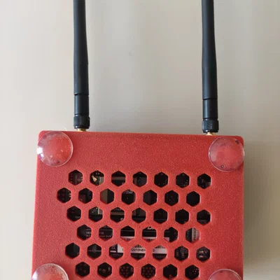 Vỏ case cho NVIDIA Jetson Orin Nano dùng ăng-ten ngoài