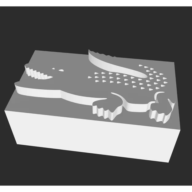 Mẫu in 3D Logo Lacoste - Image 1