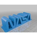 Logo NASA in 3D - Thumbnail 2