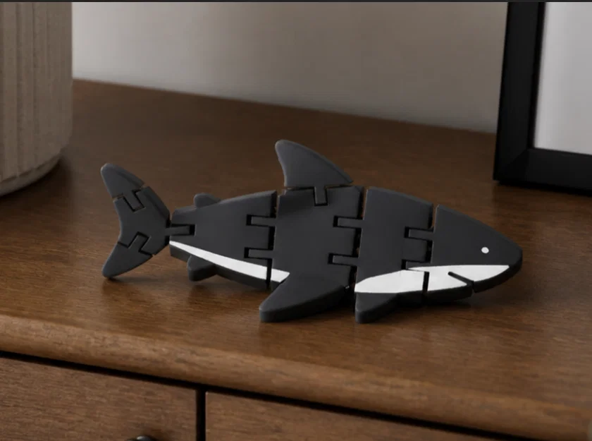 Flexi Shark – Mô hình cá mập in 3D linh hoạt - Image 1