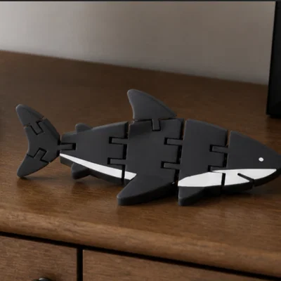Flexi Shark – Mô hình cá mập in 3D linh hoạt