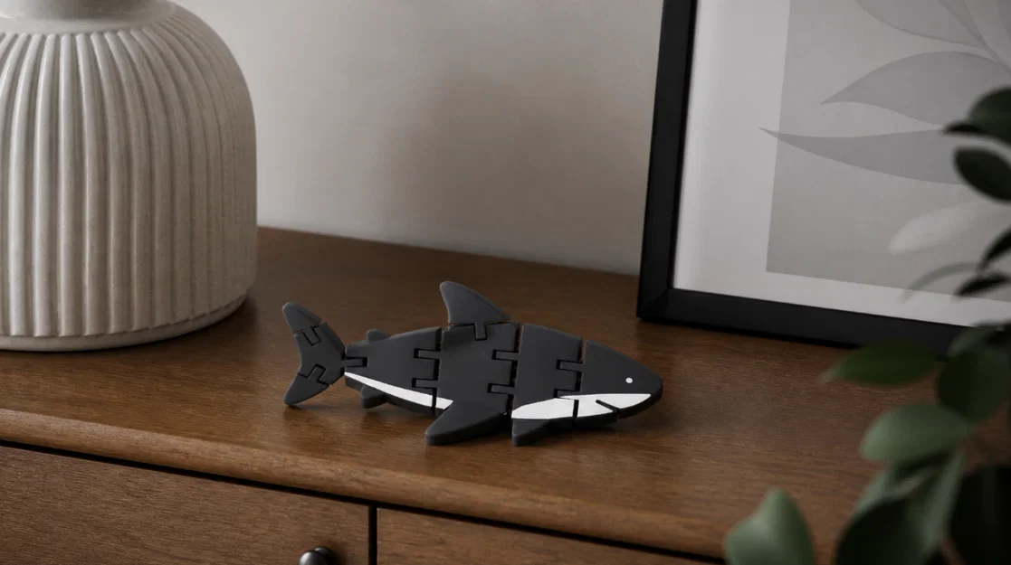Flexi Shark – Mô hình cá mập in 3D linh hoạt - Image 2