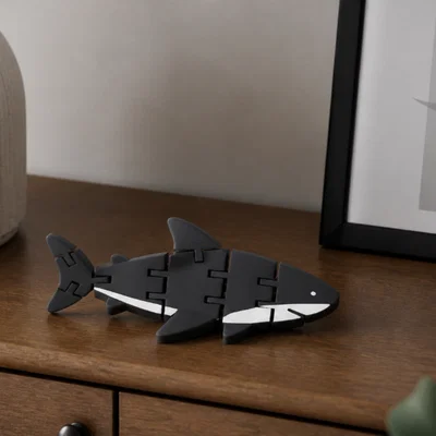 Flexi Shark – Mô hình cá mập in 3D linh hoạt