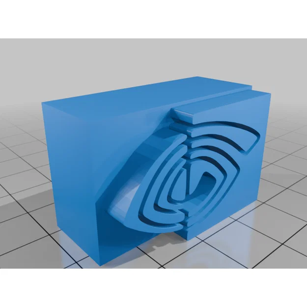 Logo NVIDIA (Mô hình in 3D) - Image 1
