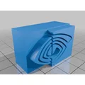 Logo NVIDIA (Mô hình in 3D) - Thumbnail 1