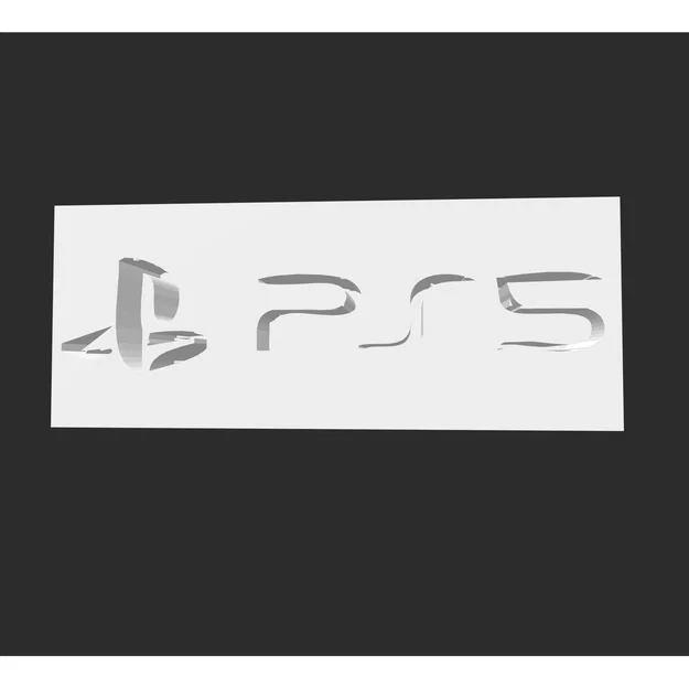 Logo PS5 (In 3D) - Image 1