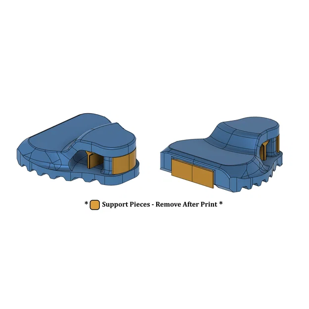 Bộ chuyển đổi Shimano SPD-SL sang bàn đạp phẳng (Flat Pedal Adapter) - Image 4