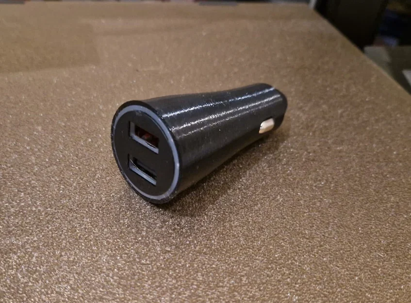 Vỏ thay thế cho tẩu sạc ô tô Xiaomi Mi Dual Port (In 3D) - Image 1