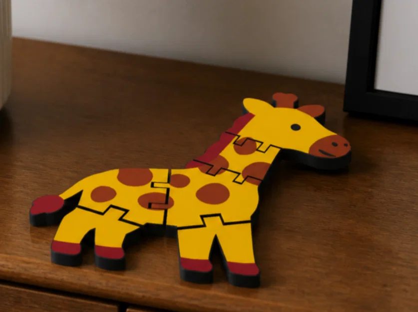 Flexi Giraffe – Mô hình hươu cao cổ in 3D cử động linh hoạt - Image 1